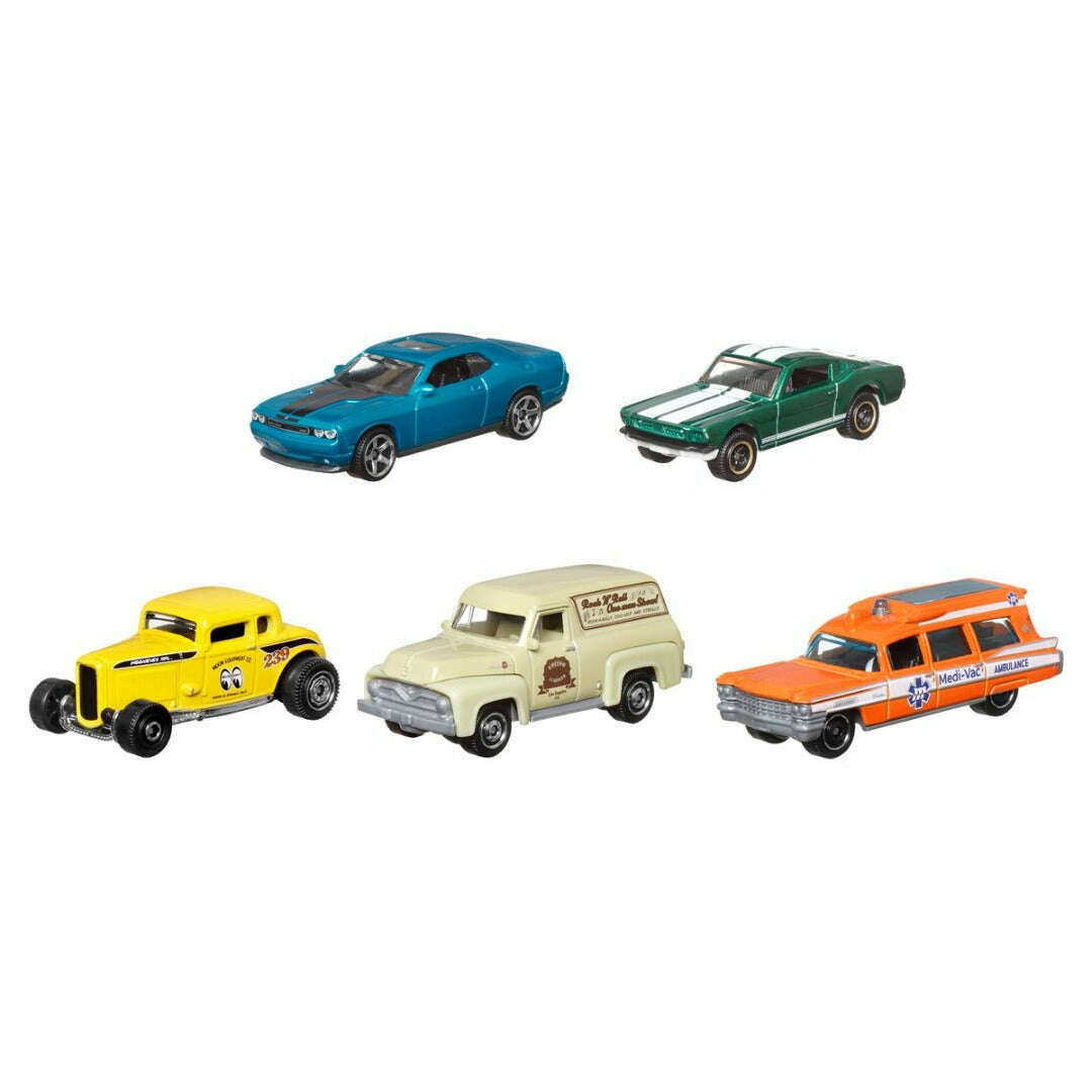 Toys N Tuck:Matchbox Car Collection 5 Pack - Coffee Cruisers 5,Matchbox