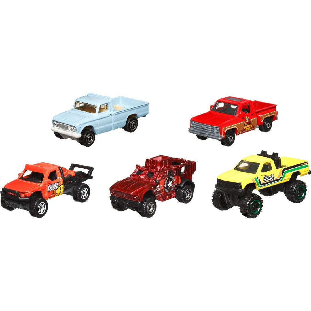 Toys N Tuck:Matchbox Car Collection 5 Pack - MBX Off Road,Matchbox