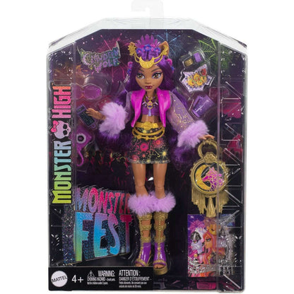 Toys N Tuck:Monster High Monster Fest Clawdeen Wolf,Monster High