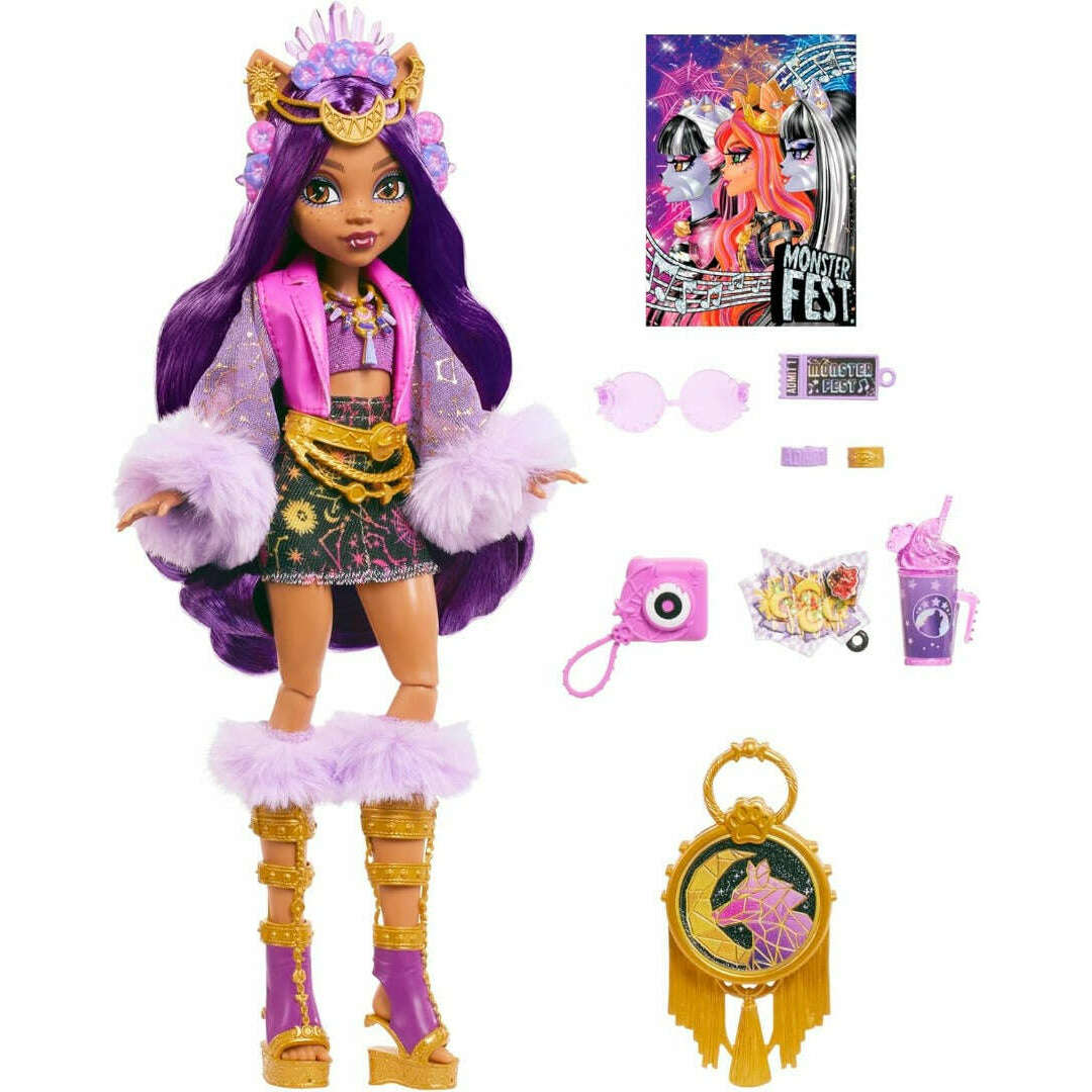 Toys N Tuck:Monster High Monster Fest Clawdeen Wolf,Monster High