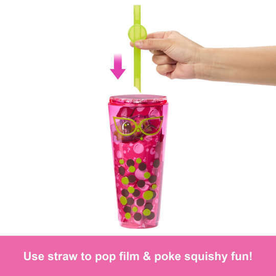 Toys N Tuck:Barbie Pop Reveal Bubble Tea Series - Berry Bliss,Barbie