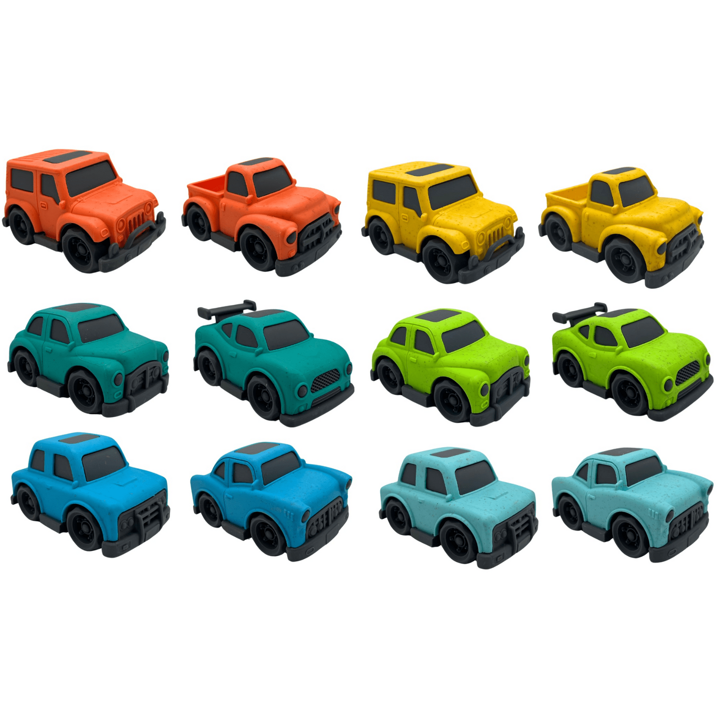 Toys N Tuck:Eco Wheels Bioplastic 9cm Cars,Eco Wheels