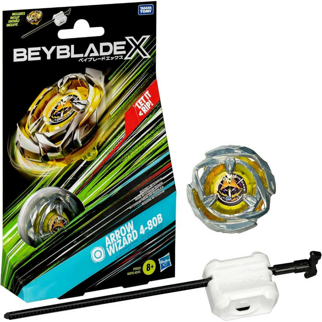 Toys N Tuck:Beyblade X Starter Pack Arrow Wizard 4-80B,Beyblade