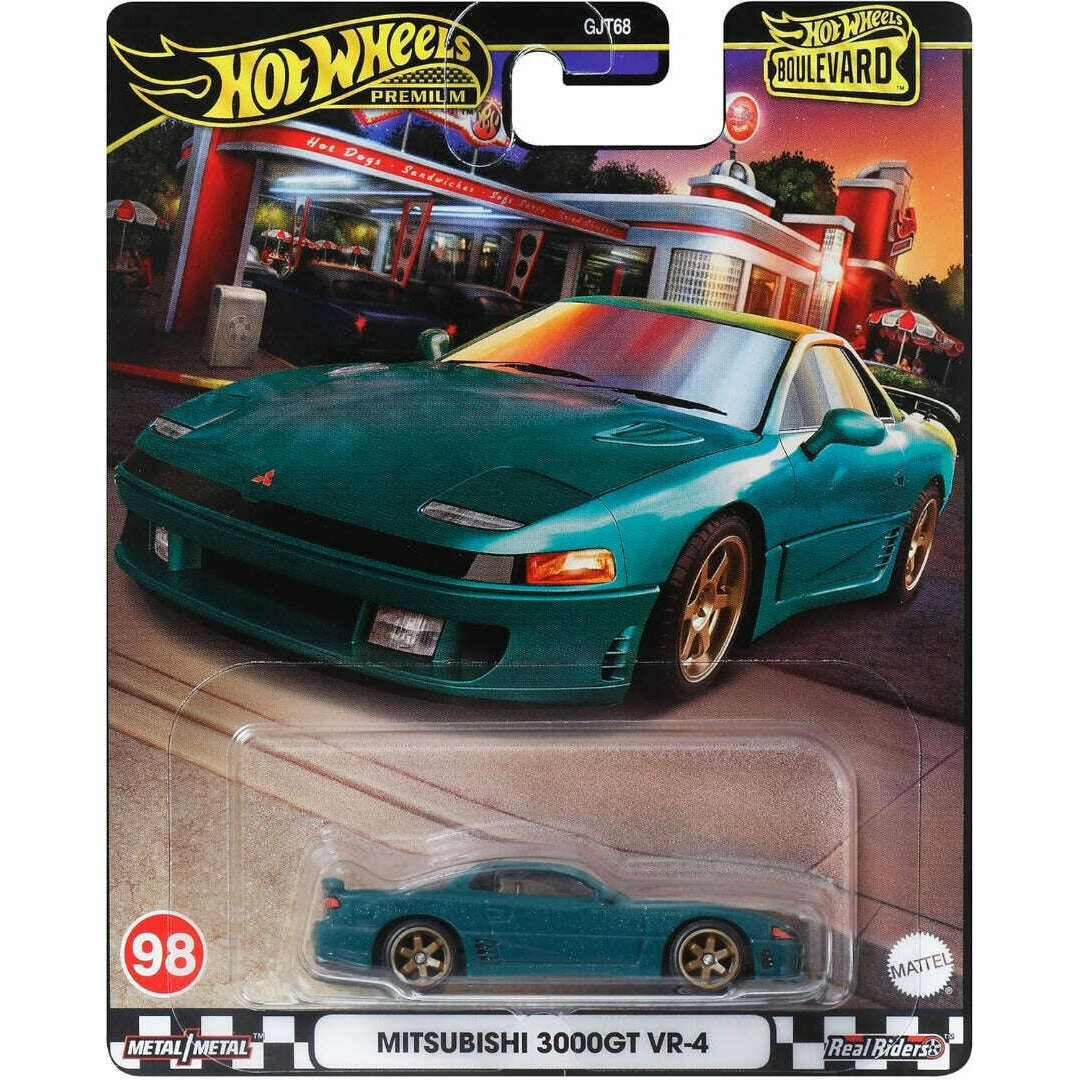 Toys N Tuck:Hot Wheels Boulevard Mitsubishi 3000GT VR-4 (98) HRT68,Hot Wheels