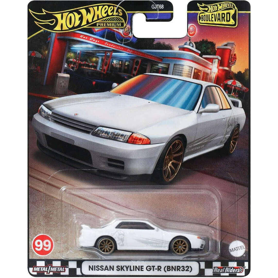 Toys N Tuck:Hot Wheels Boulevard Nissan Skyline GT-R (BNR32) (99) HRT74,Hot Wheels