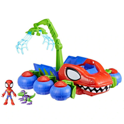 Toys N Tuck:Marvel Spidey And His Amazing Friends Dino-Webs Crawler,Spider-man