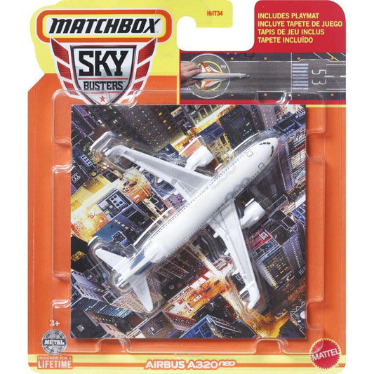 Toys N Tuck:Matchbox Sky Busters - Airbus A320 neo,Matchbox