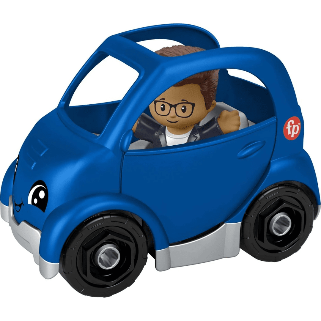 Toys N Tuck:Fisher Price Little People Blue Electric Car,Little People