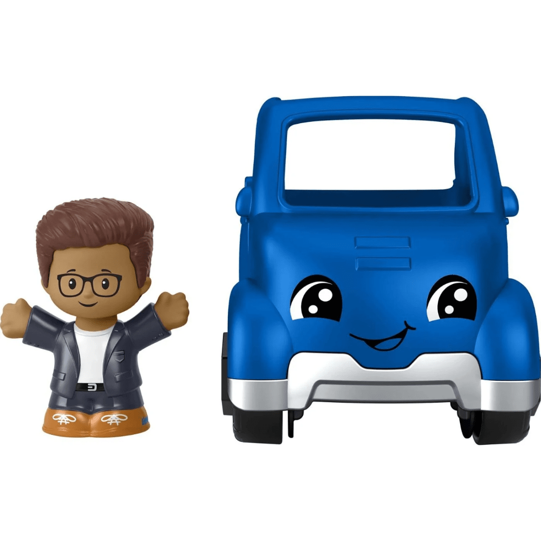 Toys N Tuck:Fisher Price Little People Blue Electric Car,Little People