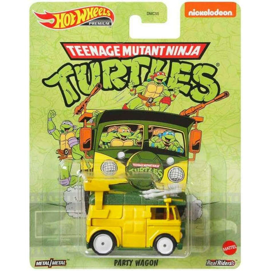 Toys N Tuck:Hot Wheels Premium Teenage Mutant Ninja Turtles Party Wagon GJR50,Hot Wheels