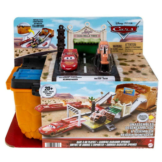 Toys N Tuck:Disney Pixar Cars Race & Go Playset,Disney