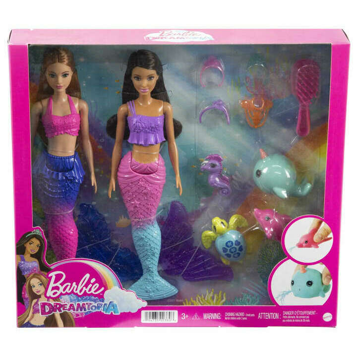 Toys N Tuck:Barbie Dreamtopia Ocean Adventure Dolls and Accessories,Barbie