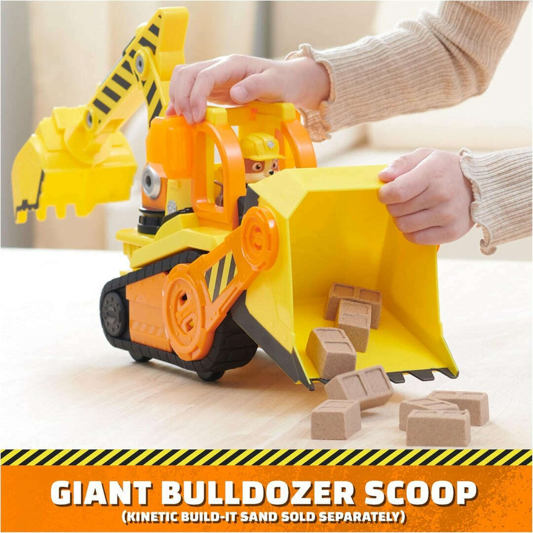 Toys N Tuck:Rubble & Crew Rubble's Bark Yard Deluxe Bulldozer,Rubble