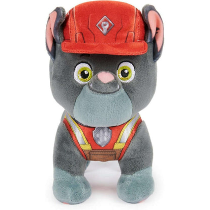 Toys N Tuck:Rubble & Crew 7 Inch Plush Charger,Rubble