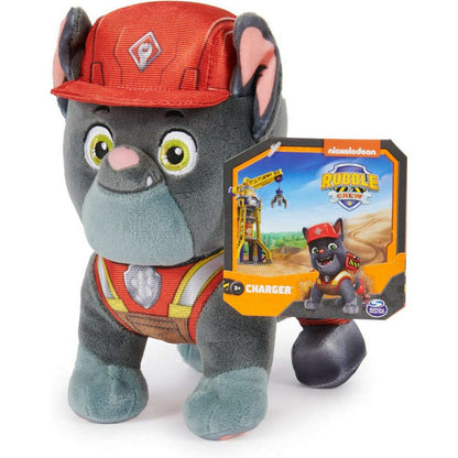 Toys N Tuck:Rubble & Crew 7 Inch Plush Charger,Rubble