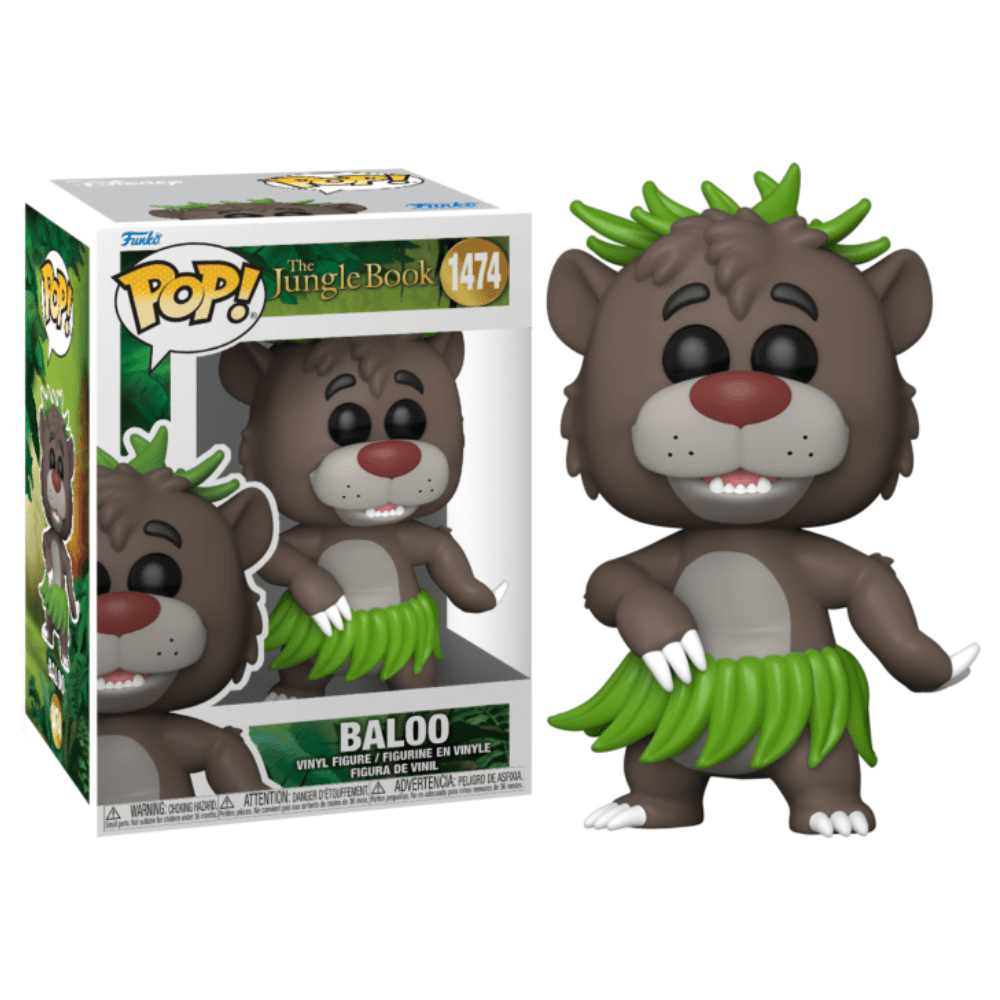 Toys N Tuck:Pop! Vinyl - Disney The Jungle Book - Baloo 1474,Funko