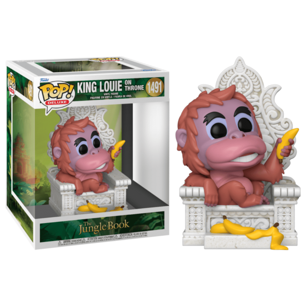 Toys N Tuck:Pop! Vinyl - Disney The Jungle Book - King Louie On Throne 1491,Funko