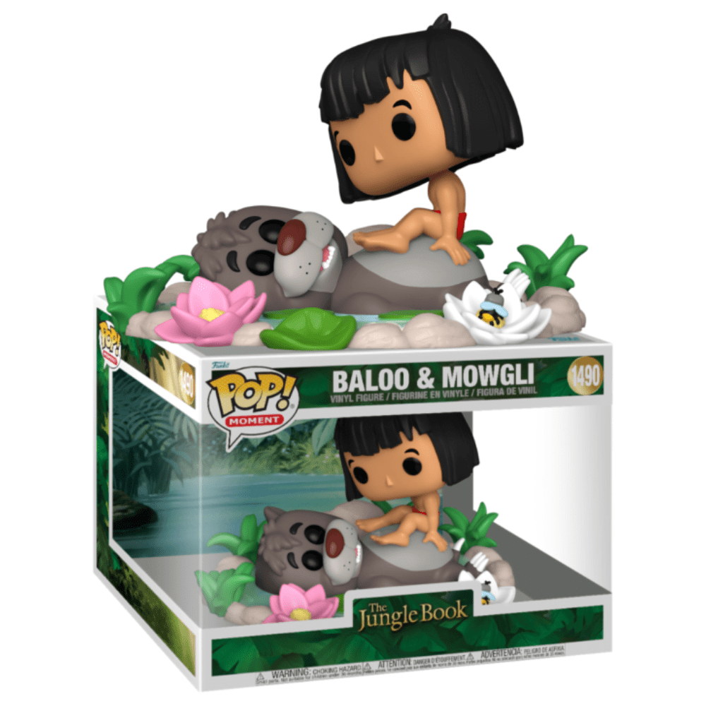 Toys N Tuck:Pop! Vinyl - Disney The Jungle Book - Baloo & Mowgli 1490,Funko