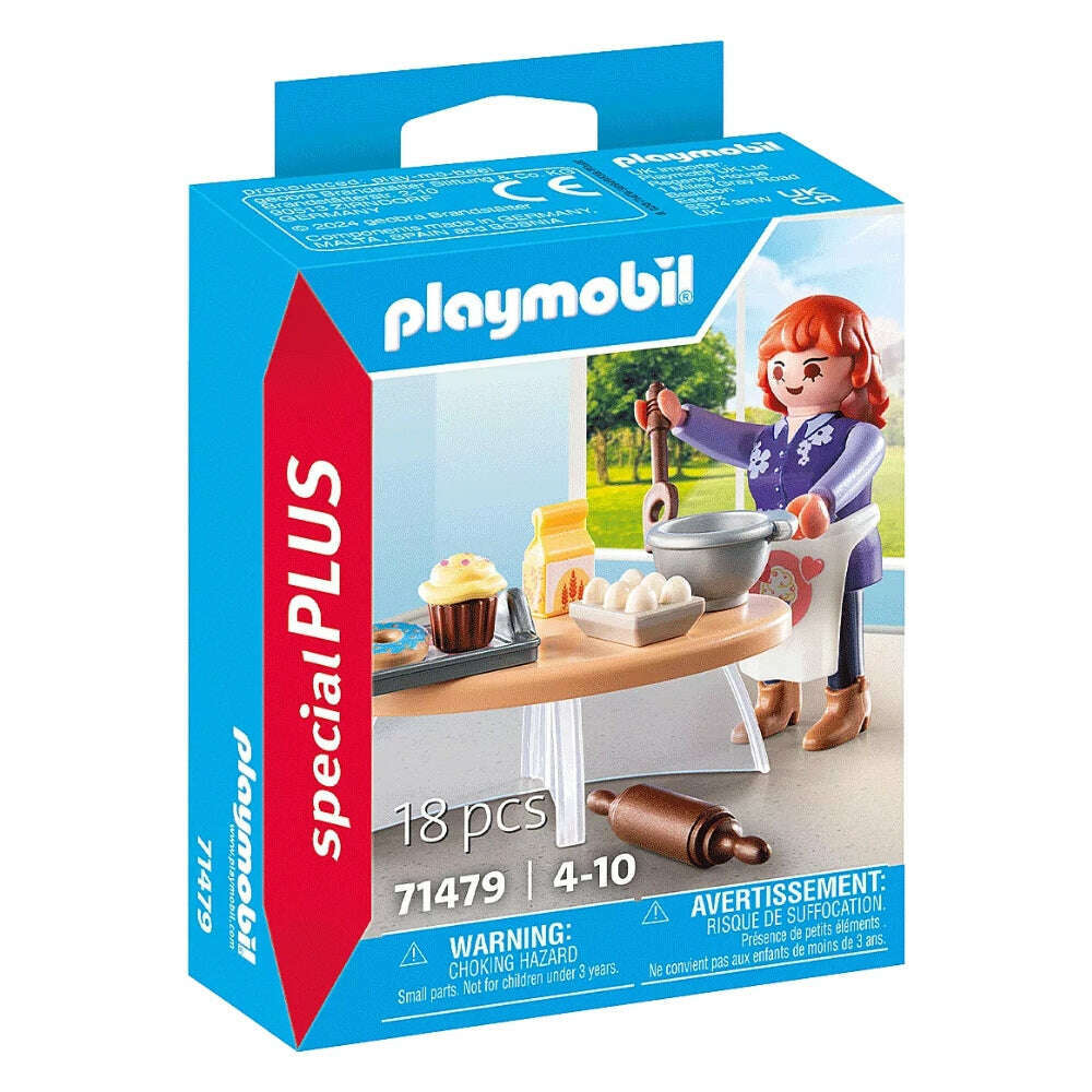 Toys N Tuck:Playmobil 71479 Special Plus Figure Set - Pastry Cook,Playmobil