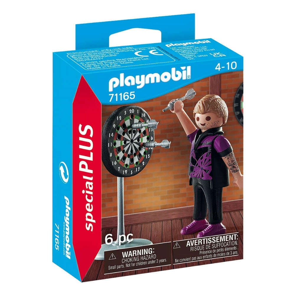 Toys N Tuck:Playmobil 71165 Special Plus Figure Set - Darts Player,Playmobil