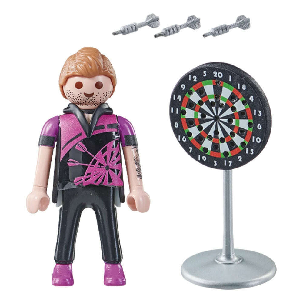 Toys N Tuck:Playmobil 71165 Special Plus Figure Set - Darts Player,Playmobil