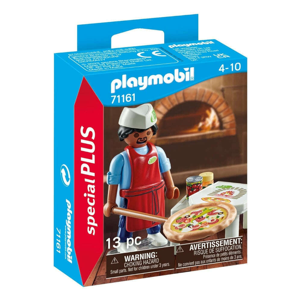 Toys N Tuck:Playmobil 71161 Special Plus Figure Set - Pizza Chef,Playmobil