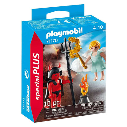 Toys N Tuck:Playmobil 71170 Special Plus Figure Set - Little Angel & Little Devil,Playmobil