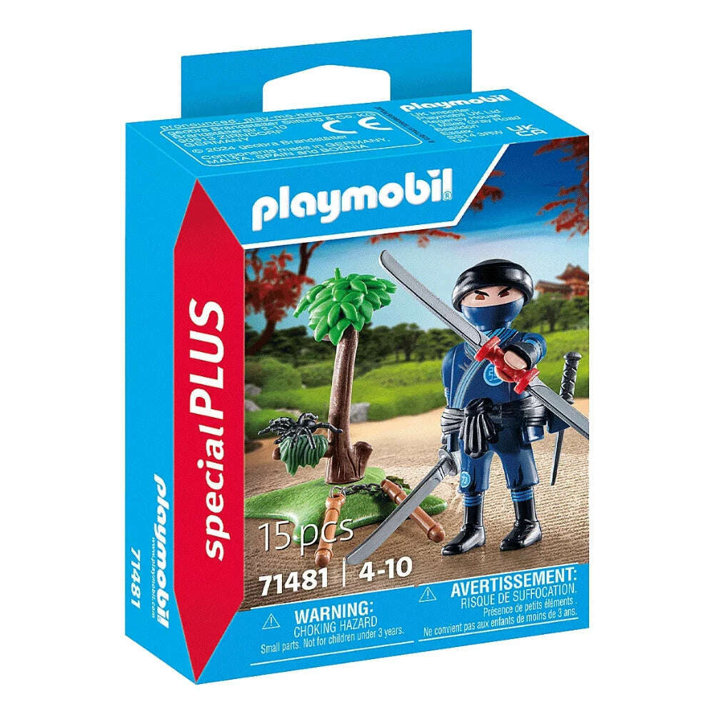 Toys N Tuck:Playmobil 71481 Special Plus Figure Set - Equipped ninja,Playmobil