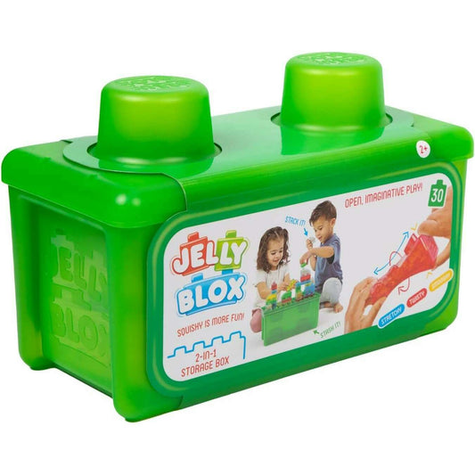 Toys N Tuck:Jelly Blox 2-in-1 Storage Box,Jelly Blox