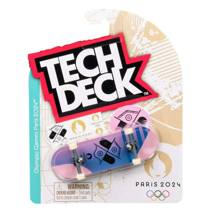 Toys N Tuck:Tech Deck Single Pack 96mm Fingerboard - Olympics Logo (Paris 2024),Tech Deck