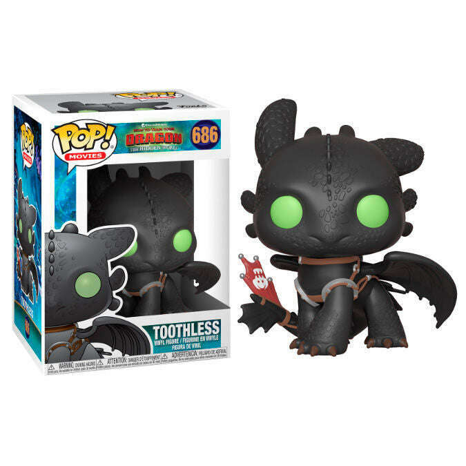 Toys N Tuck:Pop! Vinyl - How To Train Your Dragon - Toothless 686,How To Train Your Dragon