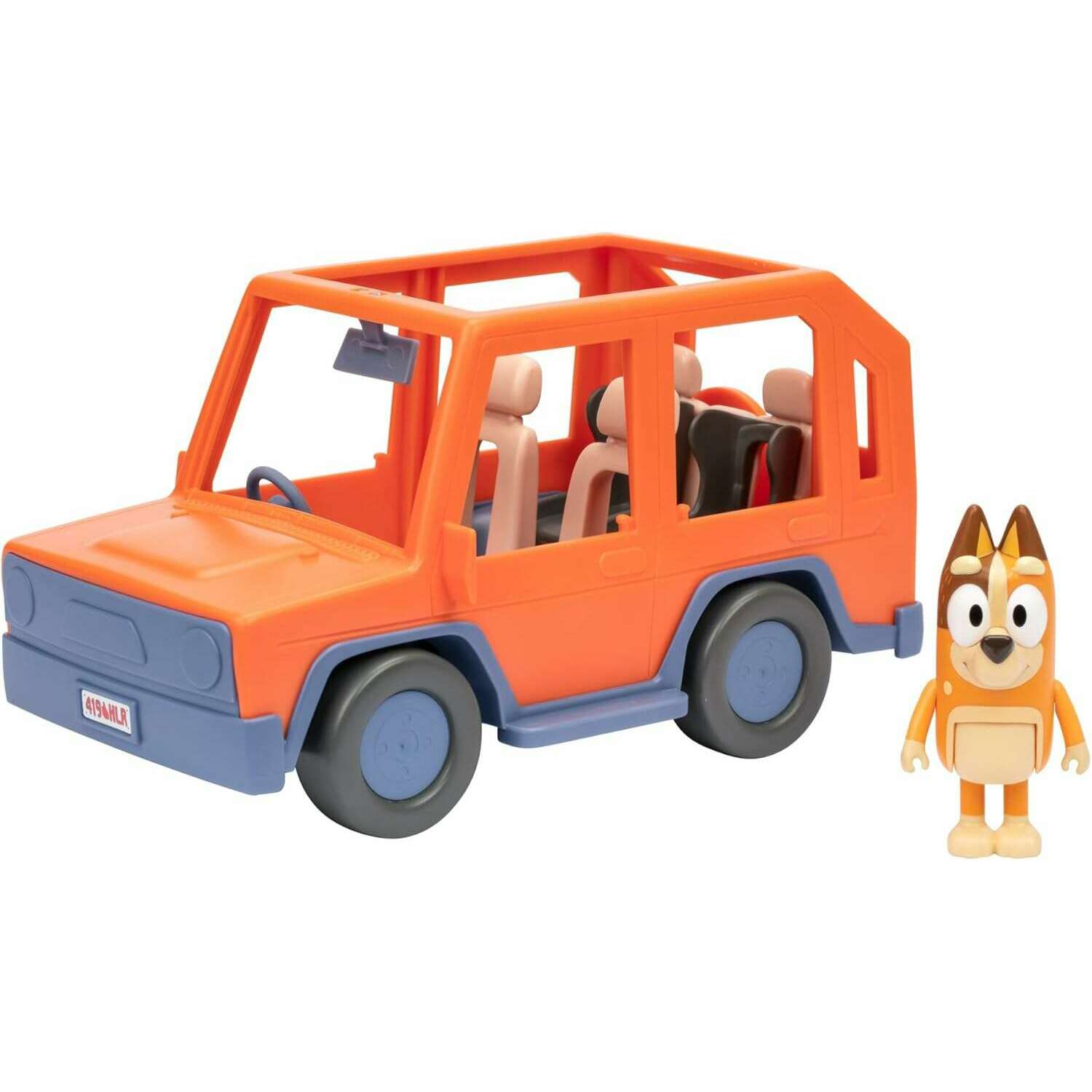 Toys N Tuck:Bluey - Heeler Family Road Trip 4WD Vehicle,Bluey