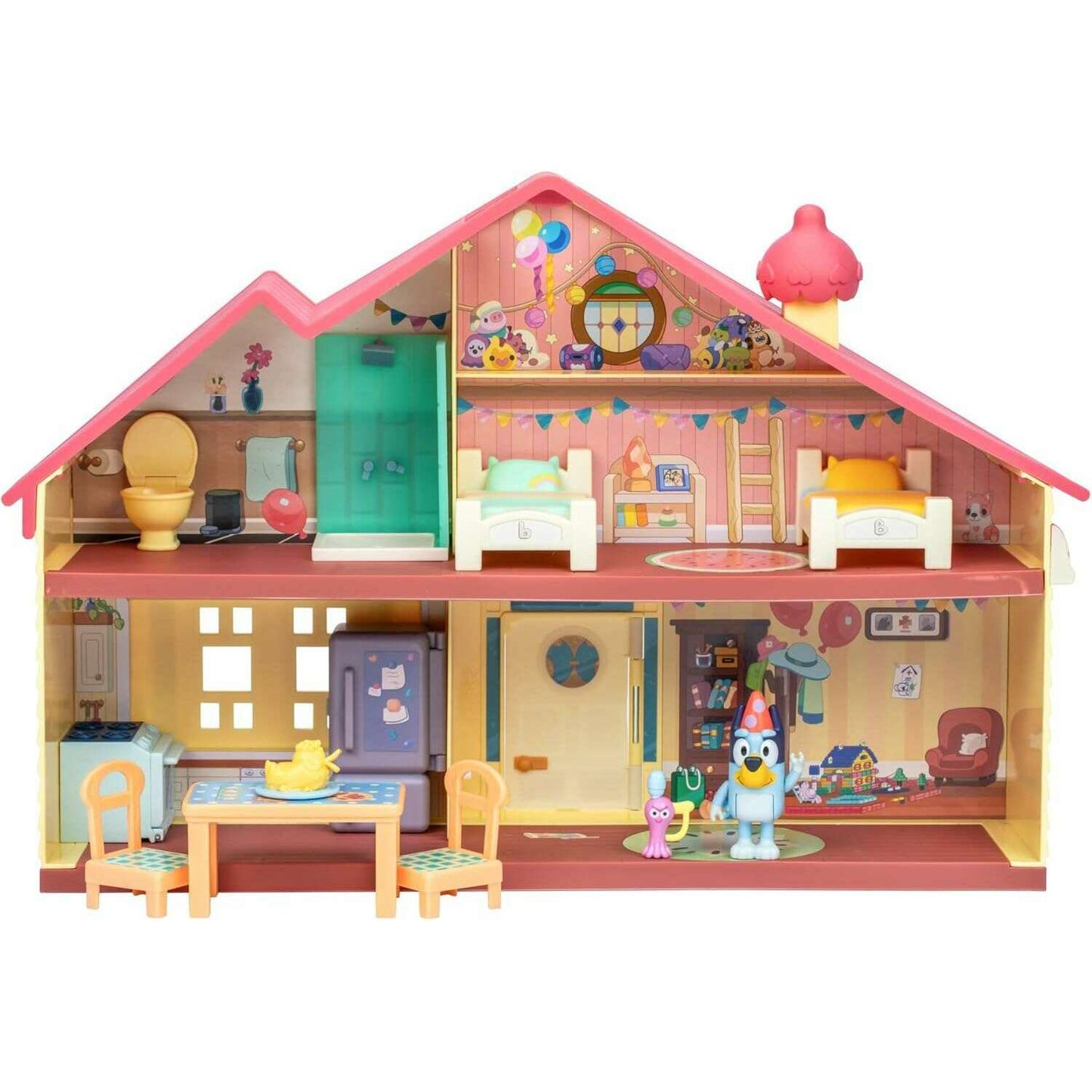 Toys N Tuck:Bluey - Bluey Celebration Home,Bluey