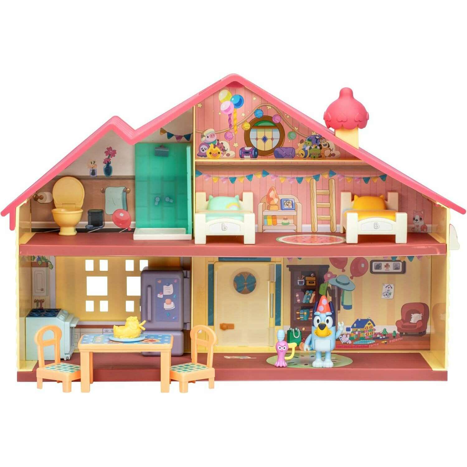 Toys N Tuck:Bluey - Bluey Celebration Home,Bluey