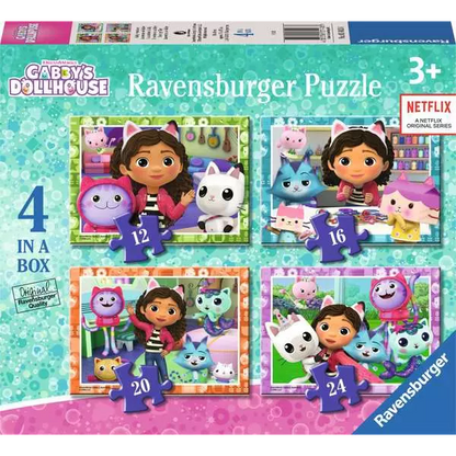 Toys N Tuck:Ravensburger 4 Puzzles in a Gabby?s Dollhouse,Gabby?s Dollhouse