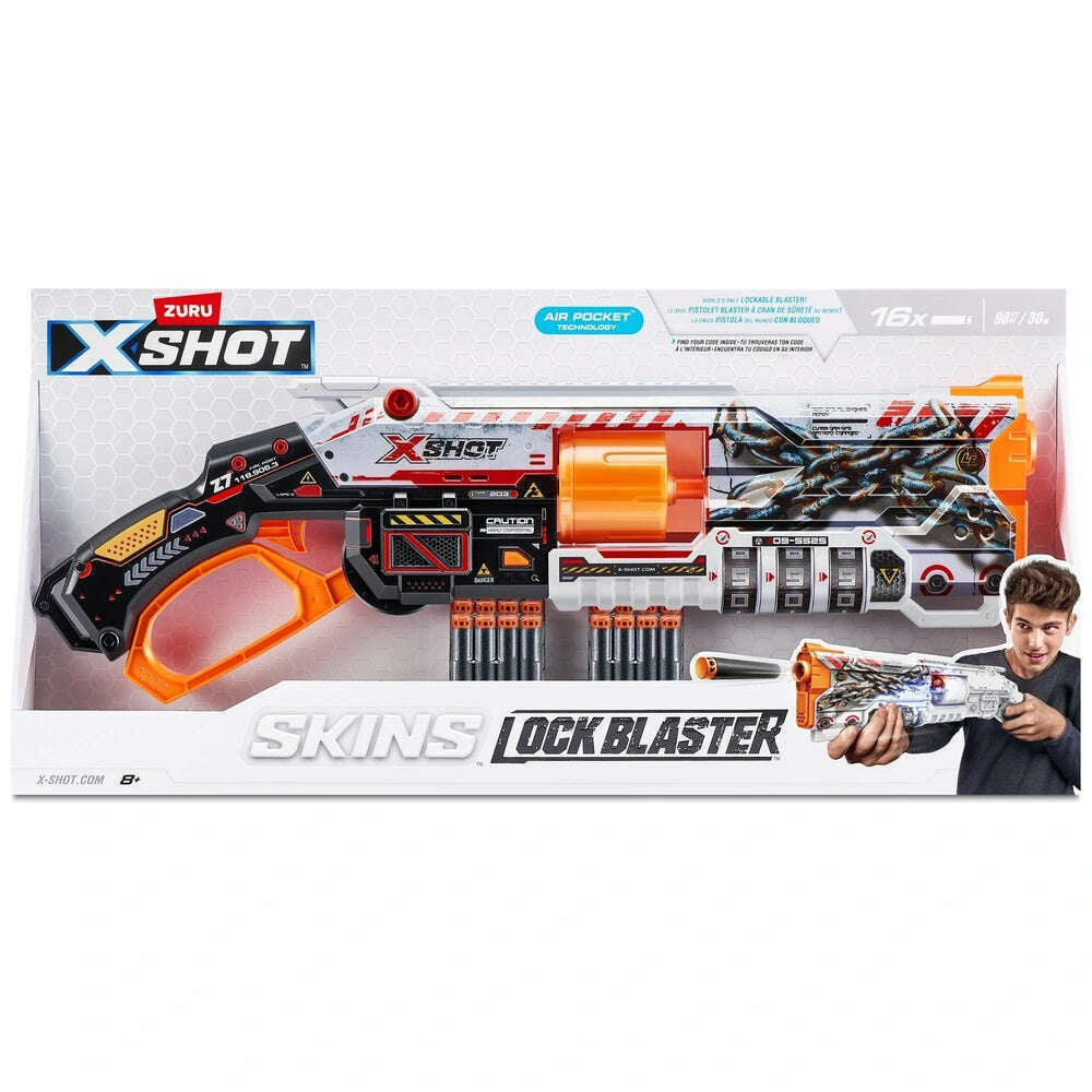 Toys N Tuck:X Shot Skins Lockblaster,X Shot