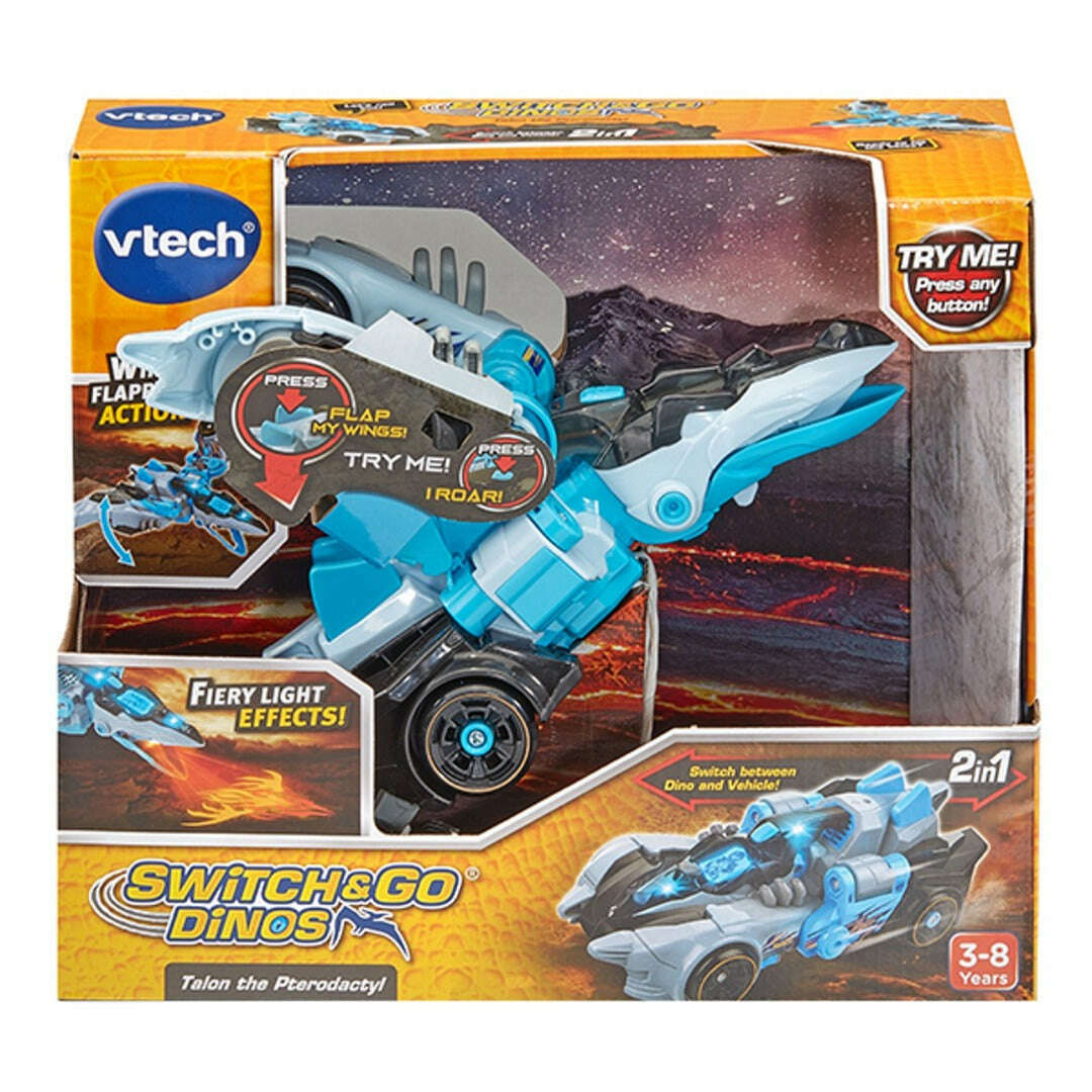 Toys N Tuck:Vtech Switch & Go Dinos Talon The Pterodactyl,Vtech