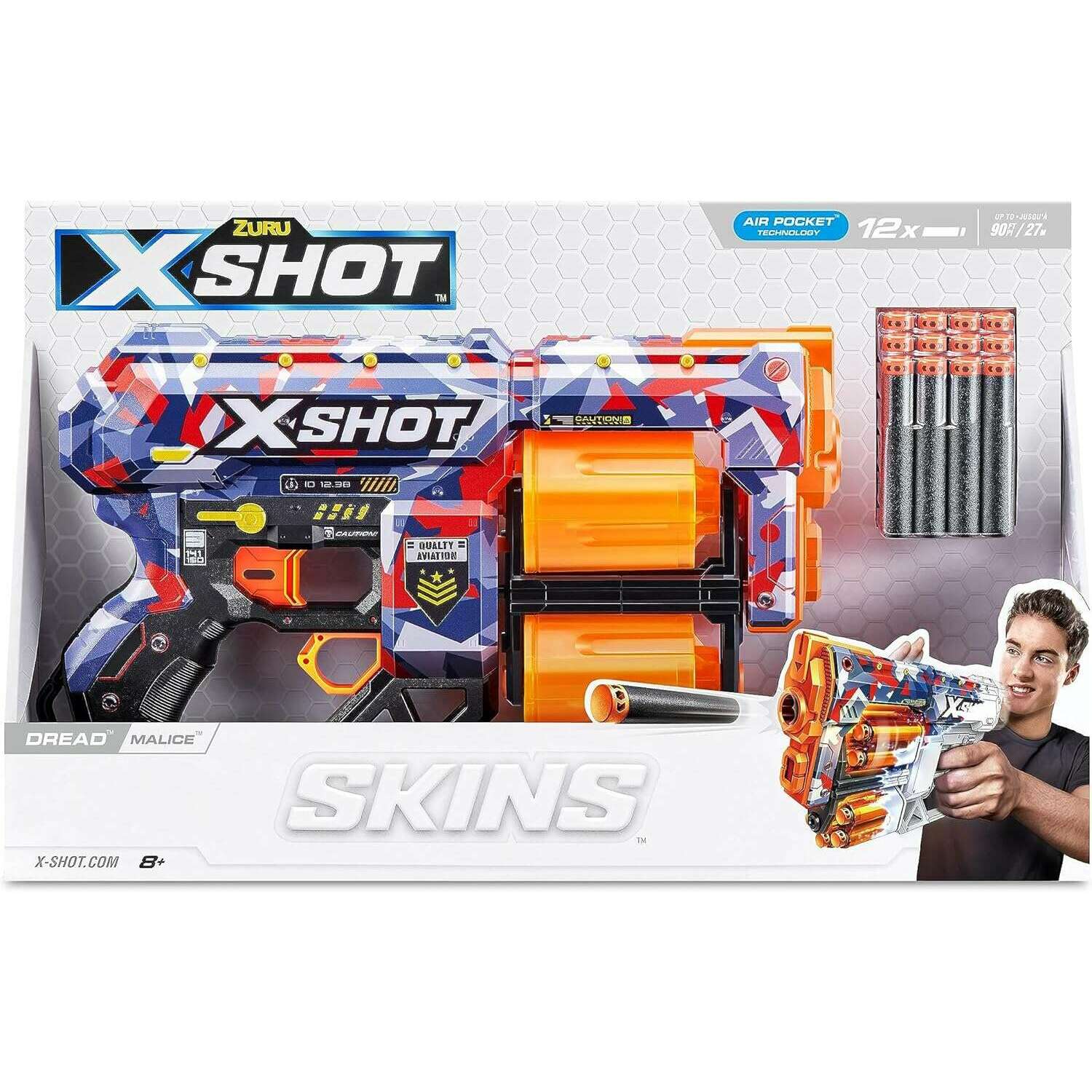 Toys N Tuck:X Shot Skins Dread - Malice,X Shot