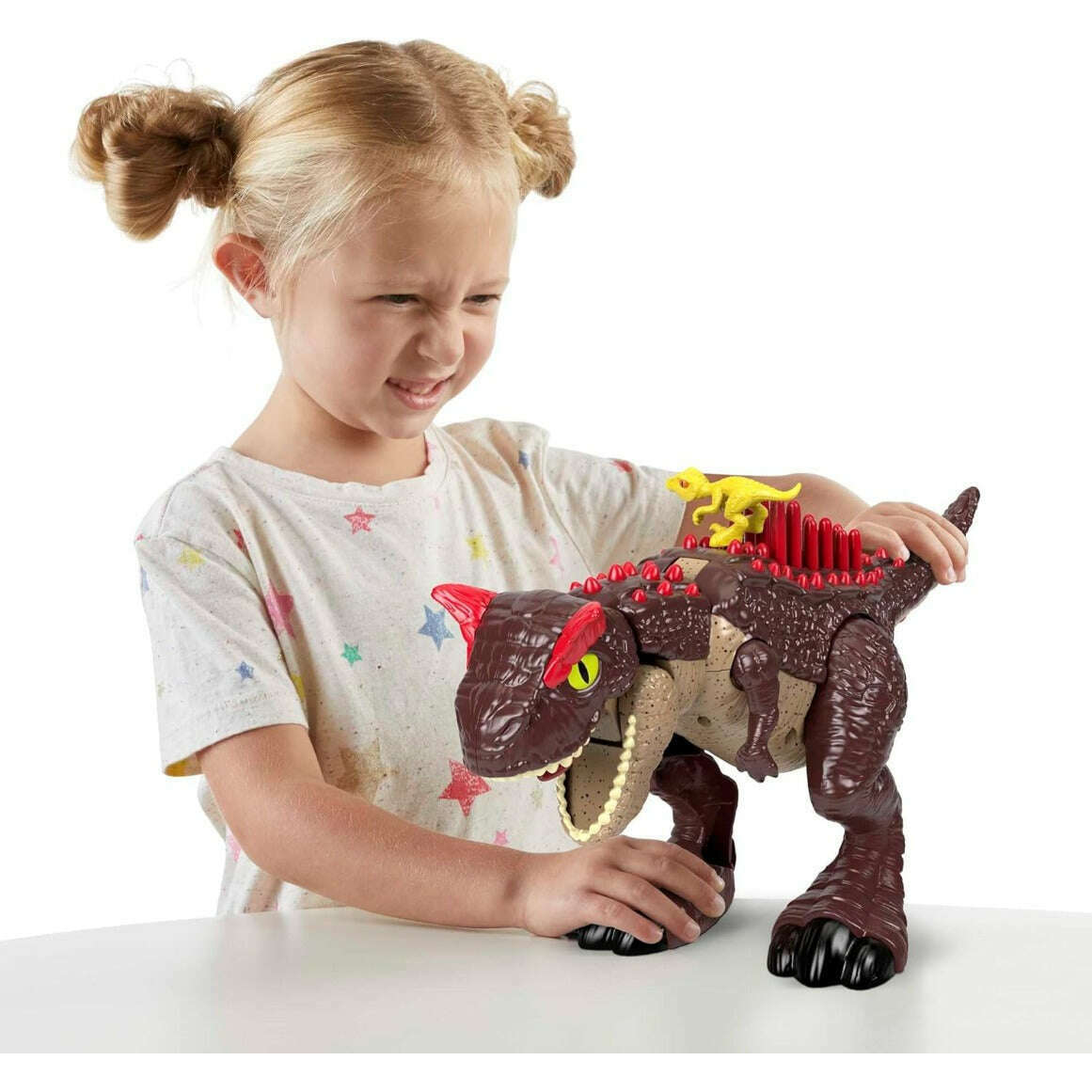 Toys N Tuck:Imaginext Jurassic World Spike Strike Carnotaurus,Jurassic World