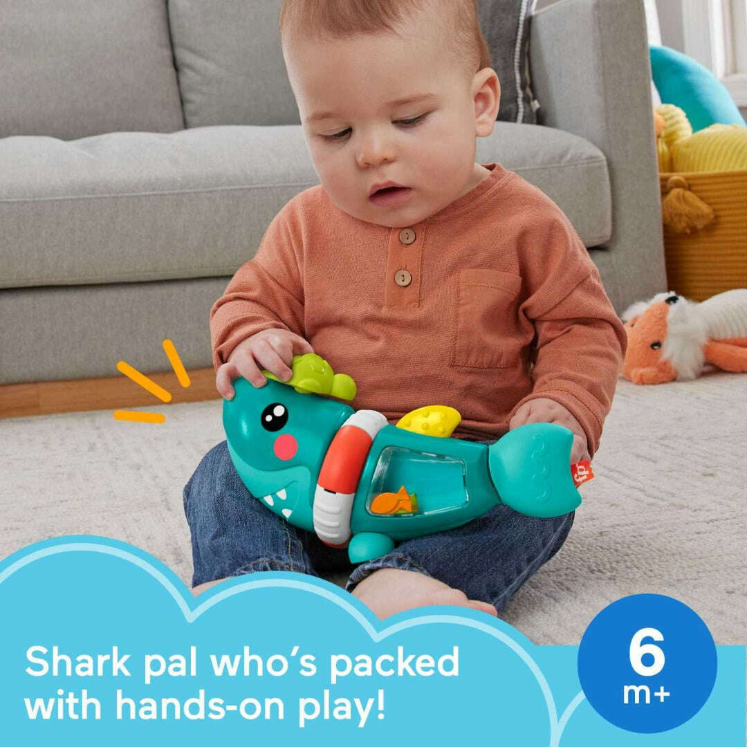 Toys N Tuck:Fisher Price Paradise Pals Busy Activity Shark,Fisher Price