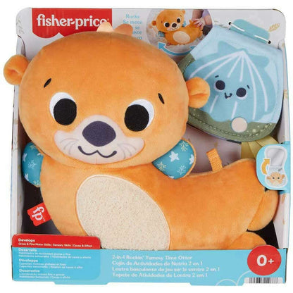 Toys N Tuck:Fisher Price 2 in 1 Rockin' Tummy Time Otter,Fisher Price
