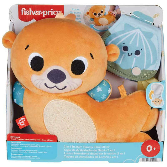 Toys N Tuck:Fisher Price 2 in 1 Rockin' Tummy Time Otter,Fisher Price