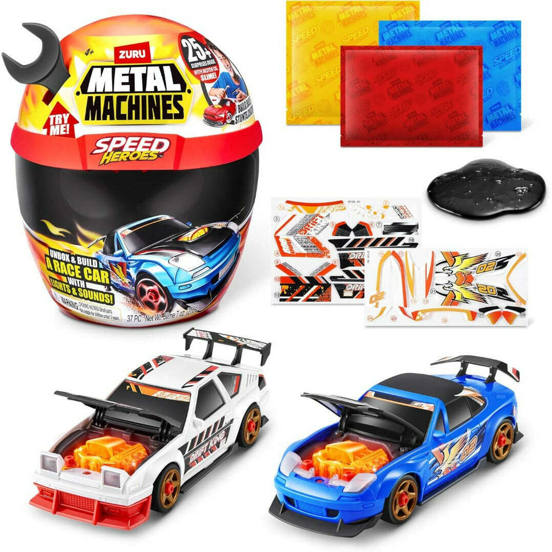 Toys N Tuck:Zuru Metal Machines Speed Heroes Helmet,Metal Machines