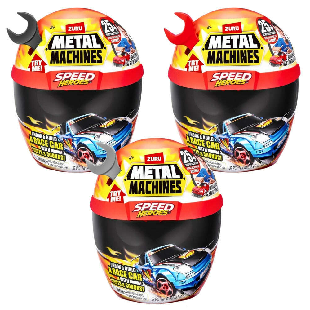 Toys N Tuck:Zuru Metal Machines Speed Heroes Helmet,Metal Machines