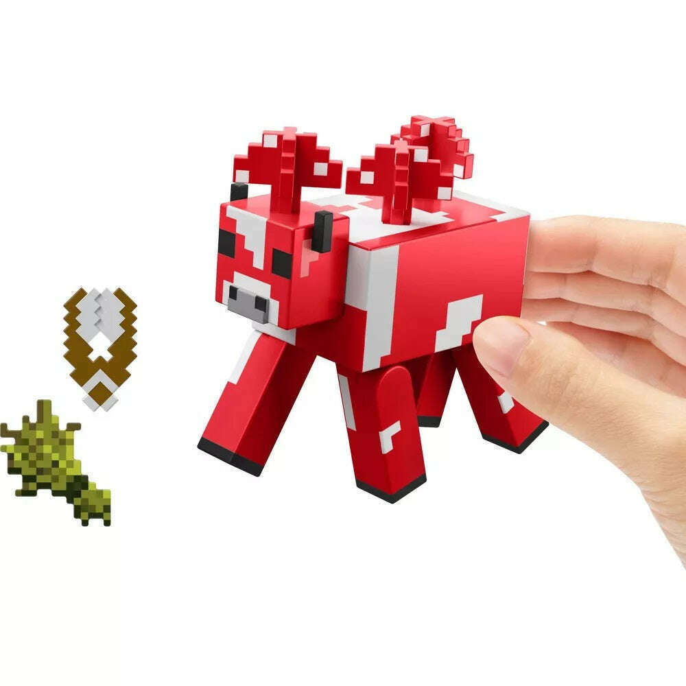 Toys N Tuck:Minecraft 3.25'' Figures - Mooshroom,Minecraft