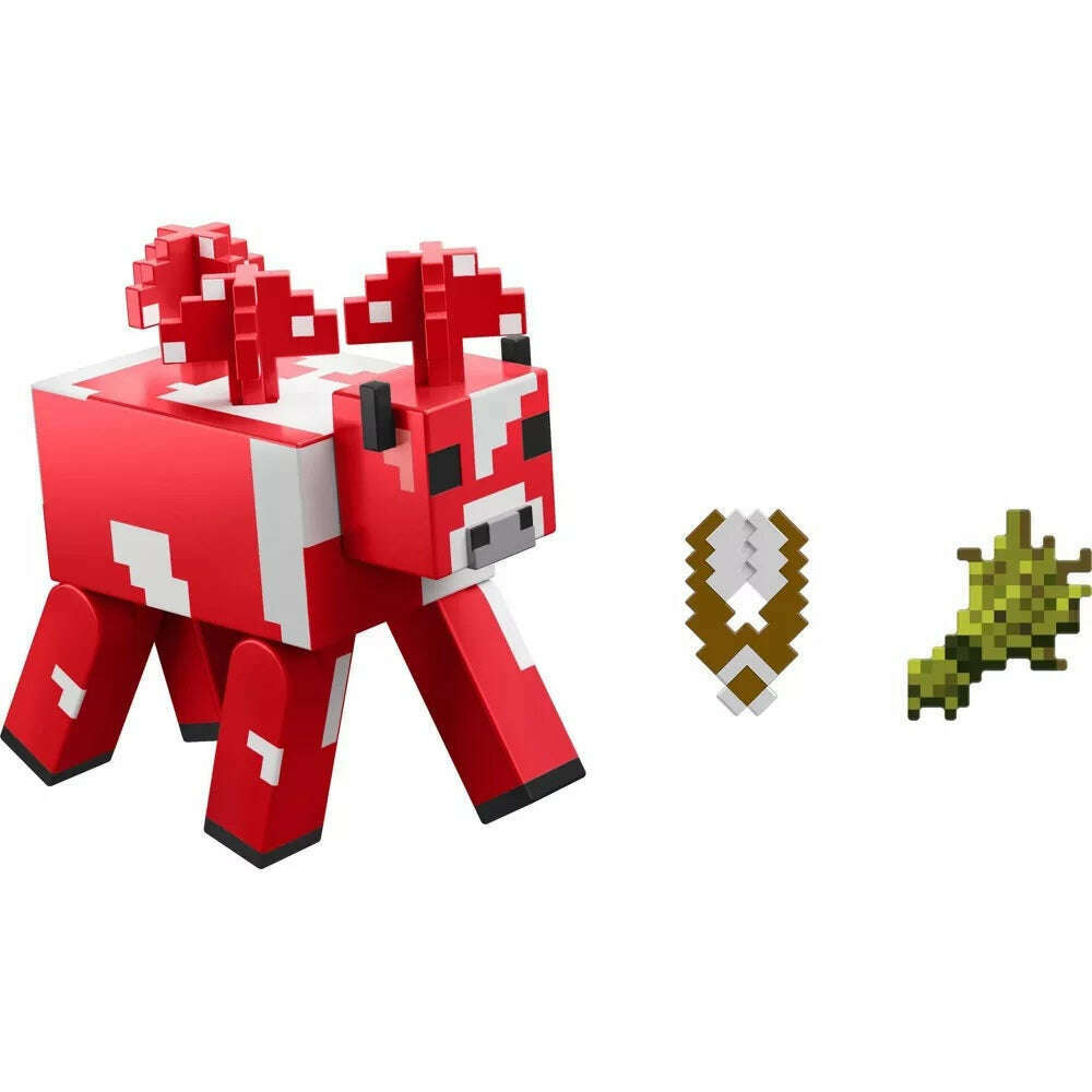 Toys N Tuck:Minecraft 3.25'' Figures - Mooshroom,Minecraft