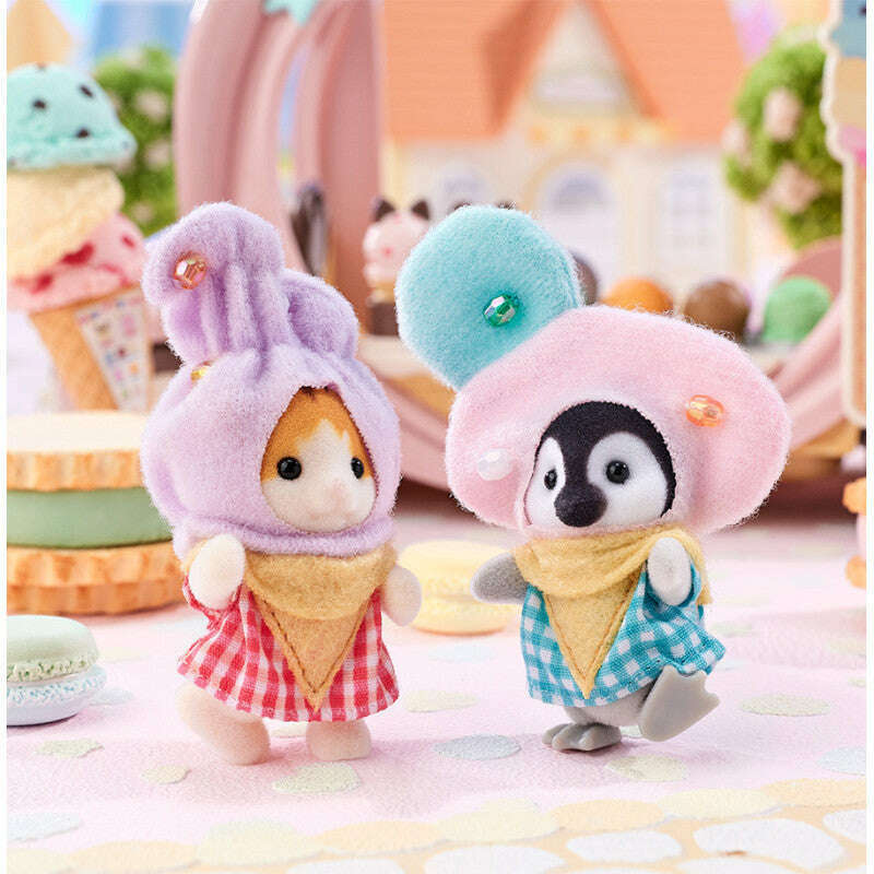 Toys N Tuck:Sylvanian Families Baby Duo - Ice Cream Sundaes,Sylvanian Families