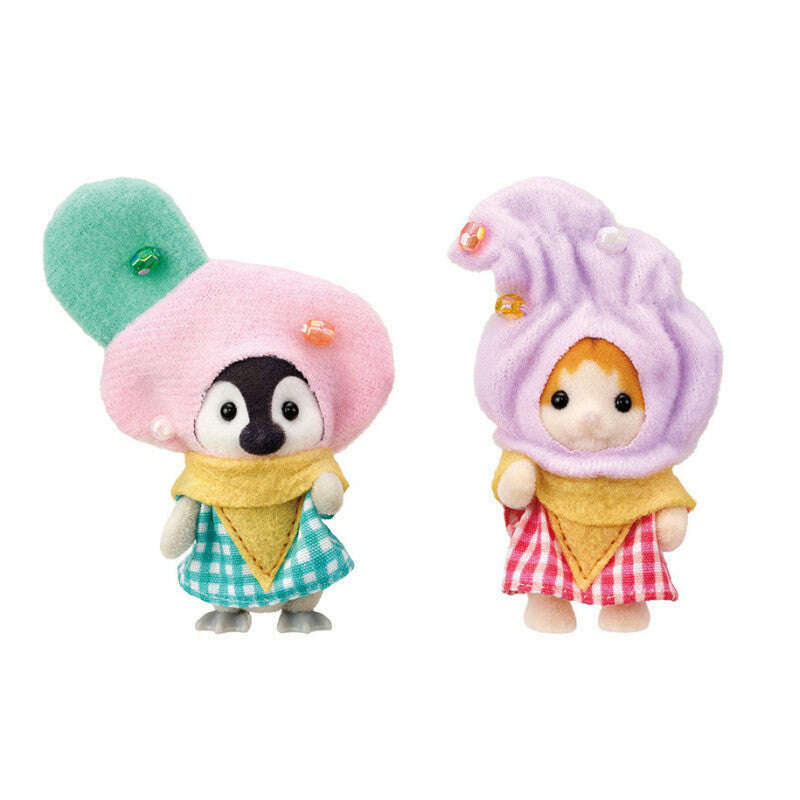 Toys N Tuck:Sylvanian Families Baby Duo - Ice Cream Sundaes,Sylvanian Families