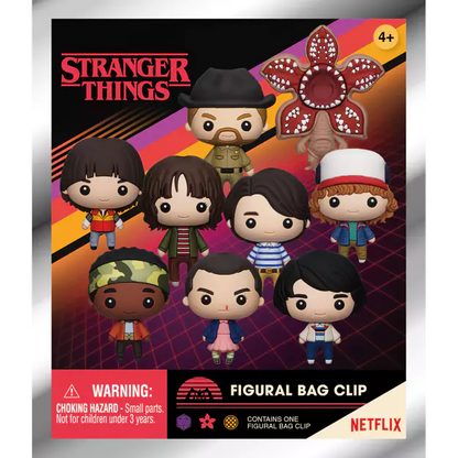 Toys N Tuck:Stranger Things 3D Foam Bag Clip Series 1,Stranger Things