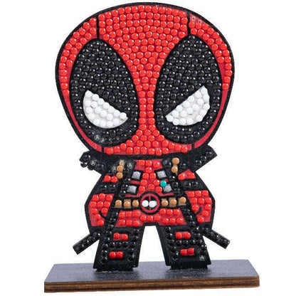 Toys N Tuck:Crystal Art Buddies Marvel Series 1 - Deadpool,Crystal Art